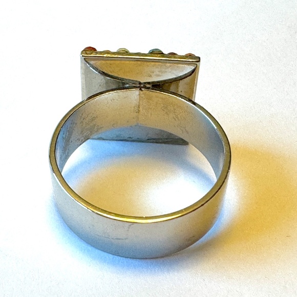 Rainbow Ring, size 8 - Picture 7 of 10